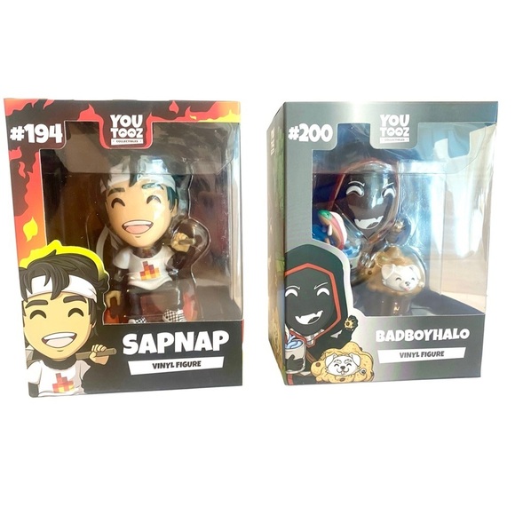 Youtooz Sapnap and Bad Boy Halo Vinyl‎ Collectible Figurines - Picture 4 of 7